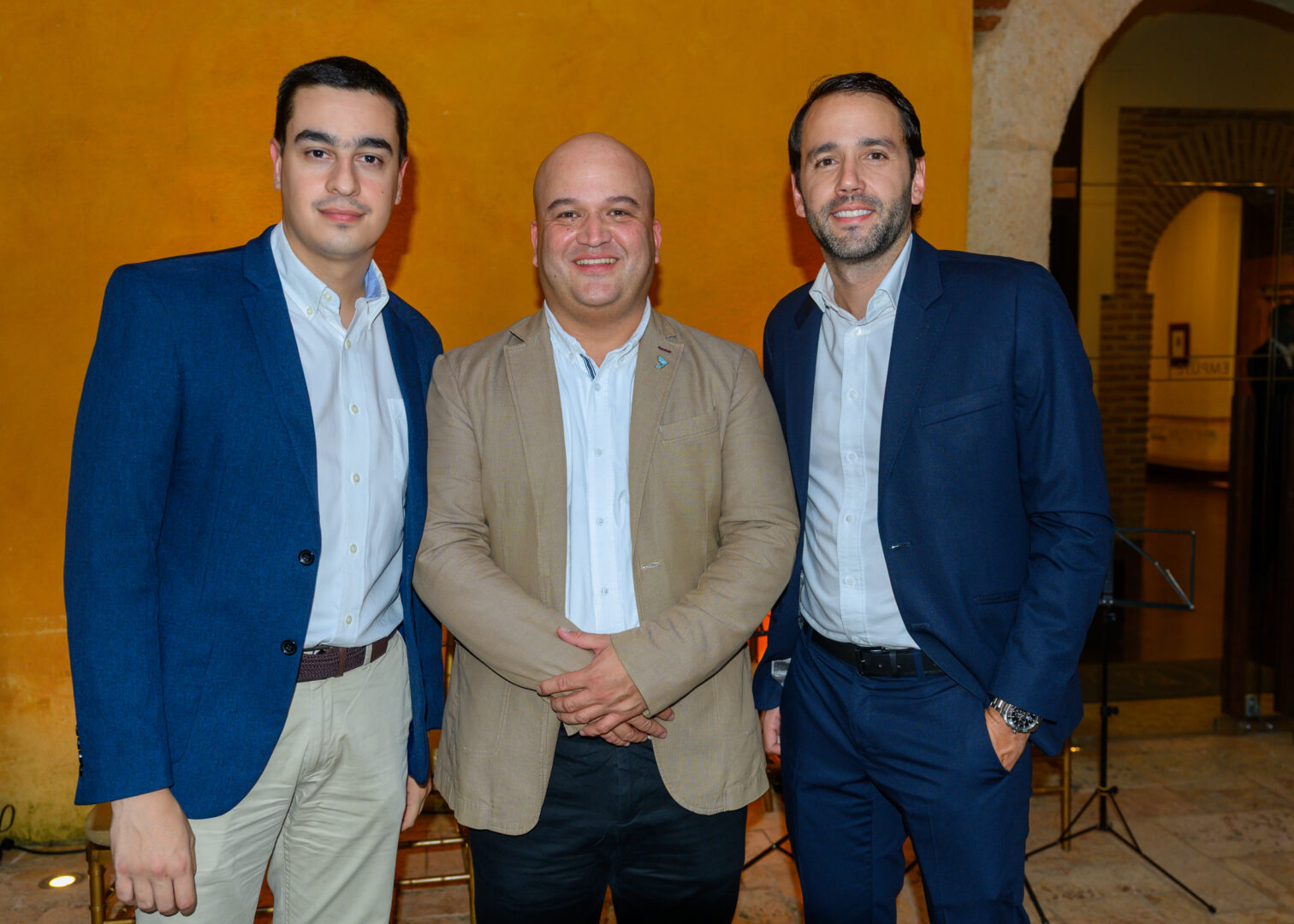 Alejandro Palacio, Mauricio Maya, Manuel Rojas